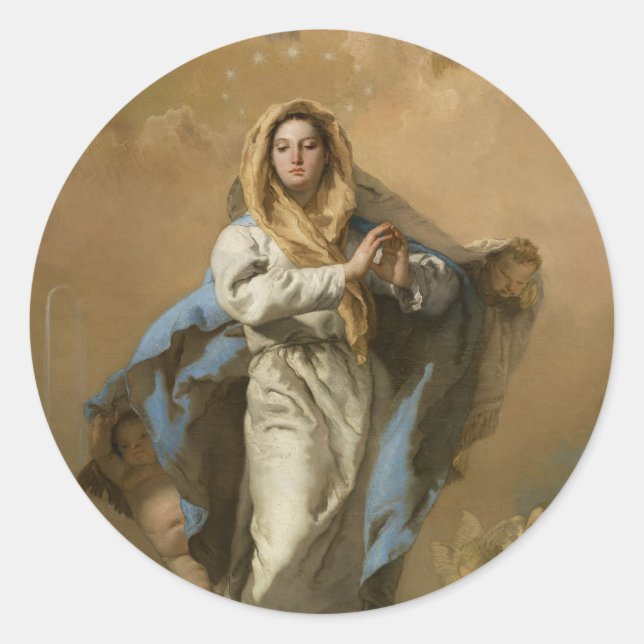 Adesivo Redondo Teto de Mural & cofres no Edifício Jefferson (Frente)