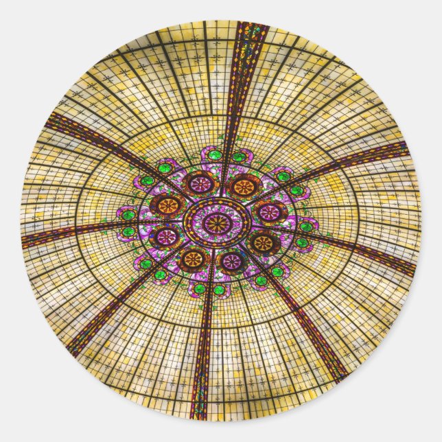 Adesivo Redondo Teto do Hotel Paris em Las Vegas (Frente)