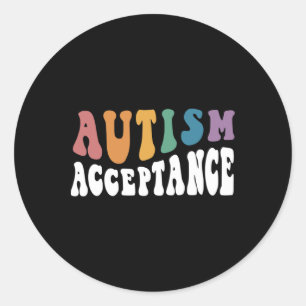 Adesivo Redondo Teto Especial de Educação de Consciência Autismo