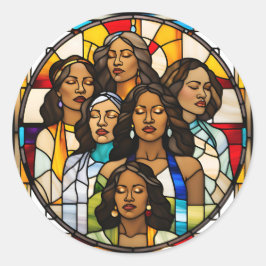 Adesivo Redondo Tetos Quebrados E Sonhos De Vidro Obtidos