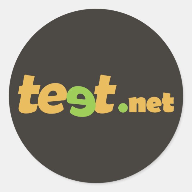 Adesivo Redondo TetSticker (Frente)