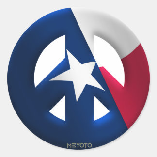 Adesivo Redondo Texas