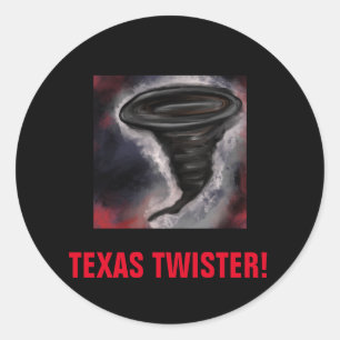 ADESIVO REDONDO TEXAS TWISTER