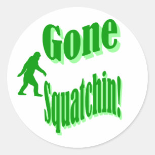 Adesivo Redondo Texto de slogan verde esguicho