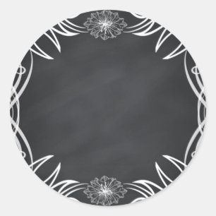 Adesivo Redondo Texto Personalizado da espiral do Vazio do quadro