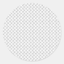 Adesivo Redondo Textura Geométrica Monocromática|Visualização de D
