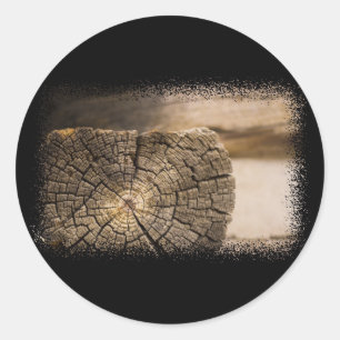 Adesivo Redondo Texturas de Cabina Antigas