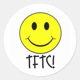Adesivo Redondo TFTC com
