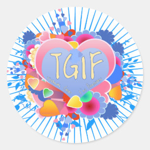 ADESIVO REDONDO TGIF