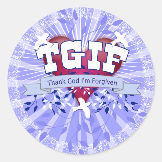 ADESIVO REDONDO TGIF (Frente)