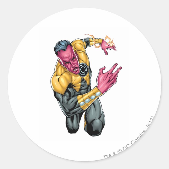 Adesivo Redondo Thaal Sinestro 8 (Frente)