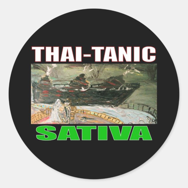 ADESIVO REDONDO THAI TANIC SATIVA (Frente)