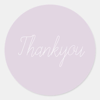 Adesivo Redondo thank youシール