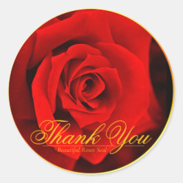 Adesivo Redondo Thank You Seal