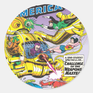 Adesivo Redondo The Brave and The Bold Issue #29 - maio