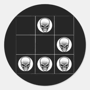 Adesivo Redondo The Glider: A Universal Hacker Emblem Sticker