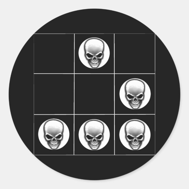 Adesivo Redondo The Glider: A Universal Hacker Emblem Sticker (Frente)