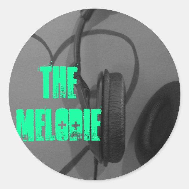 Adesivo Redondo "The Rocker" Sheet O' Stickers (Frente)