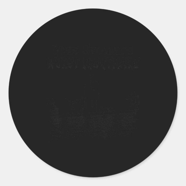 Adesivo Redondo The Swamp’s Worst  (Frente)