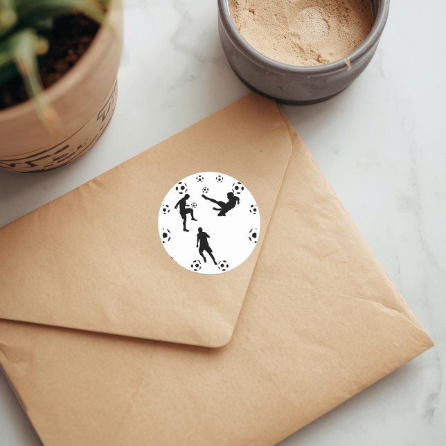 Adesivo Redondo The World of Football Sticker (Criador carregado)