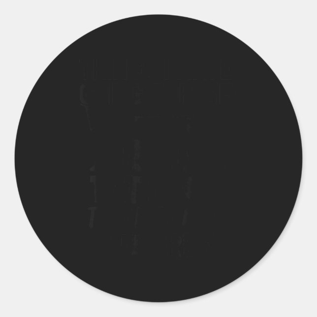 Adesivo Redondo Things I Have Going For Me Sarcasm Tattoos Thick T (Frente)