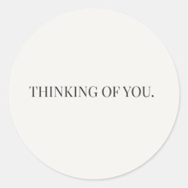 Adesivo Redondo Thinking of You Sticker – Everyday Support Series