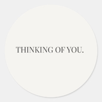 Adesivo Redondo Thinking of You Sticker – Everyday Support Series