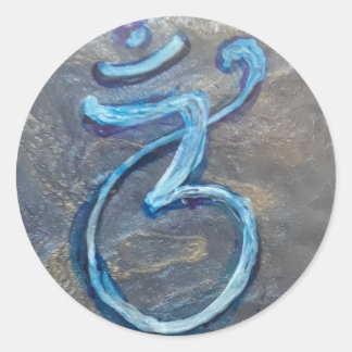 Adesivo Redondo Third Eye Chakra Sticker