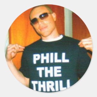 Adesivo Redondo Thrill Stickers