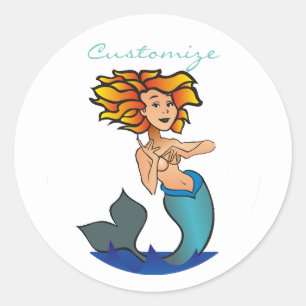 Adesivo Redondo Thunder_Cove da Sereia Redentânea