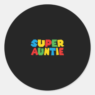 Adesivo Redondo Tia Gamer Super Tiazao Divertido Jogo Combinando P