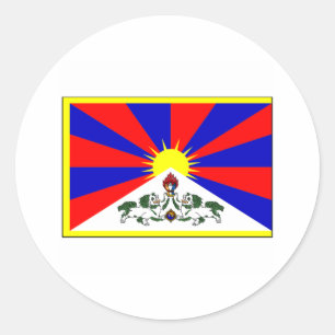 Adesivo Redondo Tibet FLAG Internacional