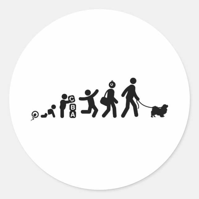 Adesivo Redondo Tibetano - espanhol (Frente)