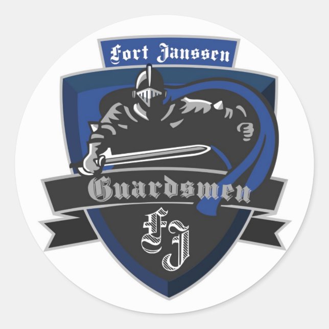 Adesivo Redondo Ticker Sticker (Frente)