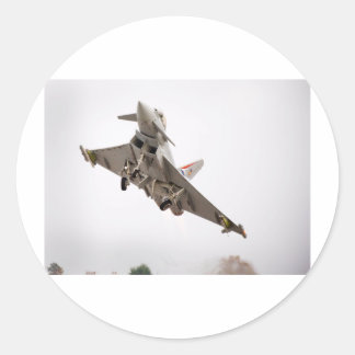 ADESIVO REDONDO TÍFOTO DO EUROFIGHTER