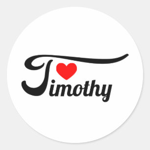 Adesivo Redondo Timothy