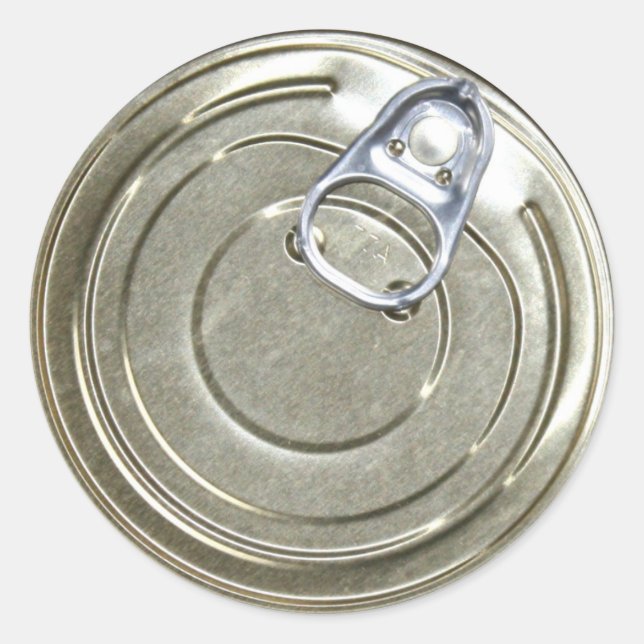 Adesivo Redondo Tin Can Lid (Frente)