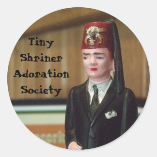 Adesivo Redondo Tiny Shriner Sticker