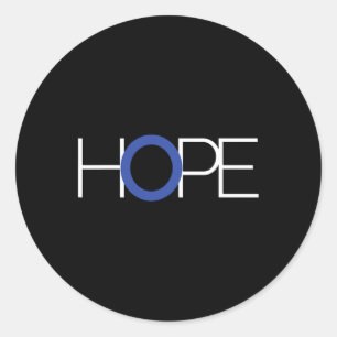 Adesivo Redondo Tipo 1 Diabetes T1D - Presente de Consciência do C