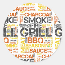 Tipografia BBQ Grill Master