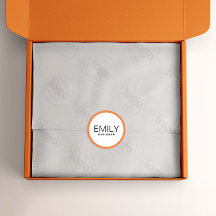 Tipografia Negra Moderna Borda Laranja