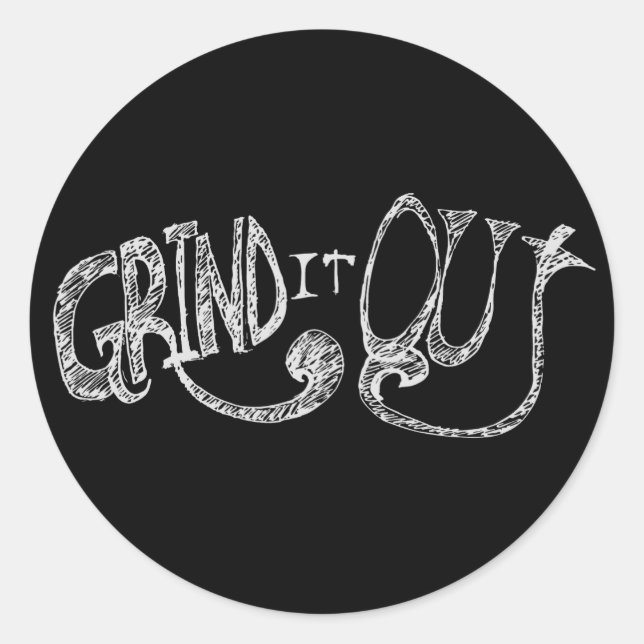 Adesivo Redondo Tire-o (Frente)