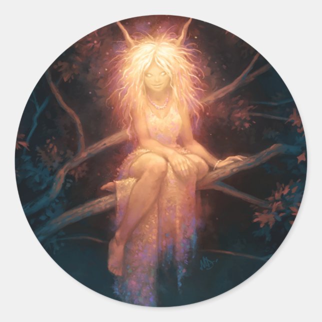 Adesivo Redondo Titânia (Frente)