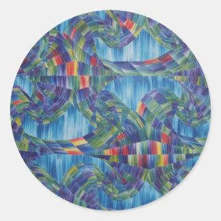 Adesivo Redondo Titirangi