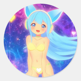 Adesivo Redondo Tne Stellargroove Asame Round Sticker #01