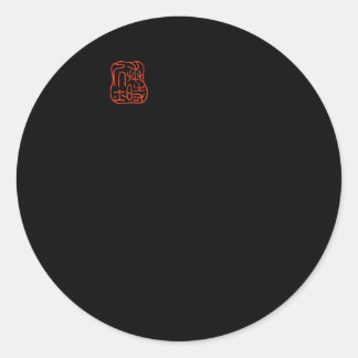 Adesivo Redondo Toad Japonês Inimpressionado Por Matsumoto Hoji