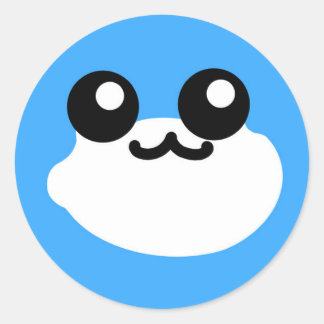 Adesivo Redondo Toby Brincou a Deus