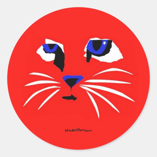 ADESIVO REDONDO TODA A PUSSY AMERICANA (Frente)