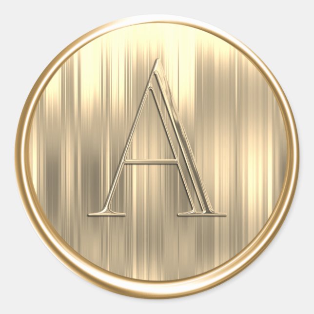 ADESIVO REDONDO TODAS AS DOURADAS INICIAIS (Frente)