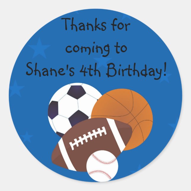 Adesivo Redondo Todas as estrelas (Frente)